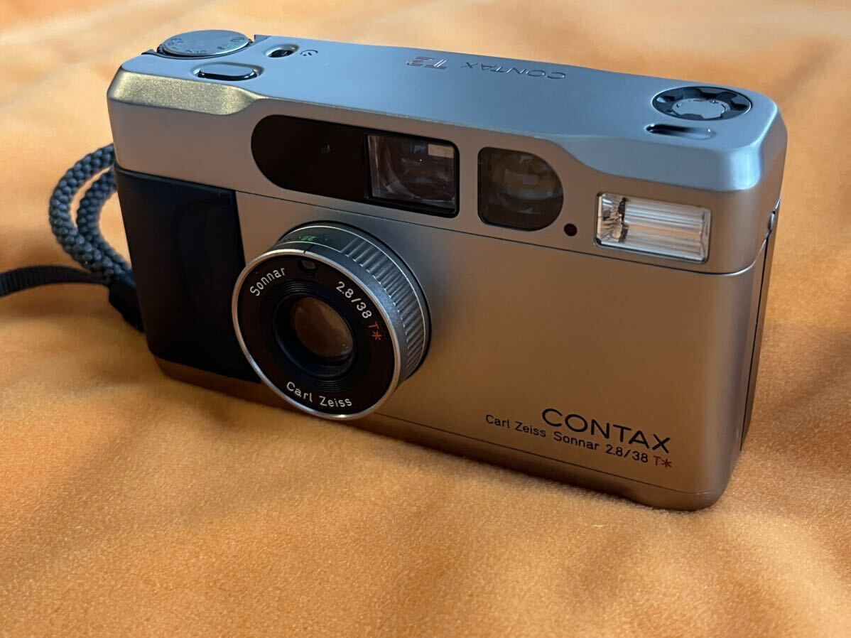 CONTAX T2コンタックス Carl Zeiss Sonnar フィルムカメラ /【Buyee 