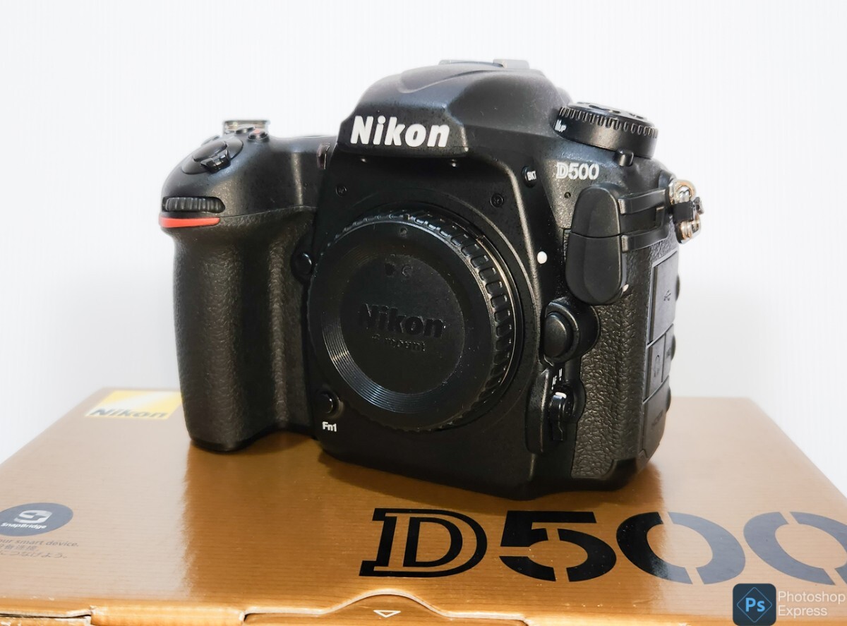 ☆超美品☆ NIKON D500 ボディ レリーズ回数 約38500回 /【Buyee