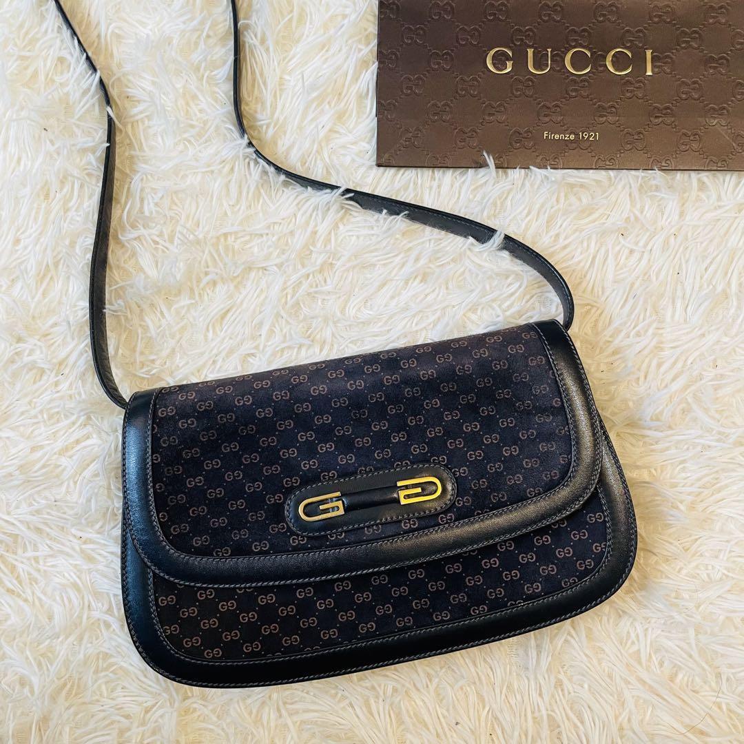 美品＊GUCCI ワンショルダーバッグ 2way ポシェット クラッチ ポーチ