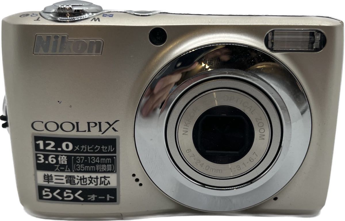 美品!!】Nikon COOLPIX L22 6.7-24.0mm 1:3.1-6.7 コンパクトデジタル