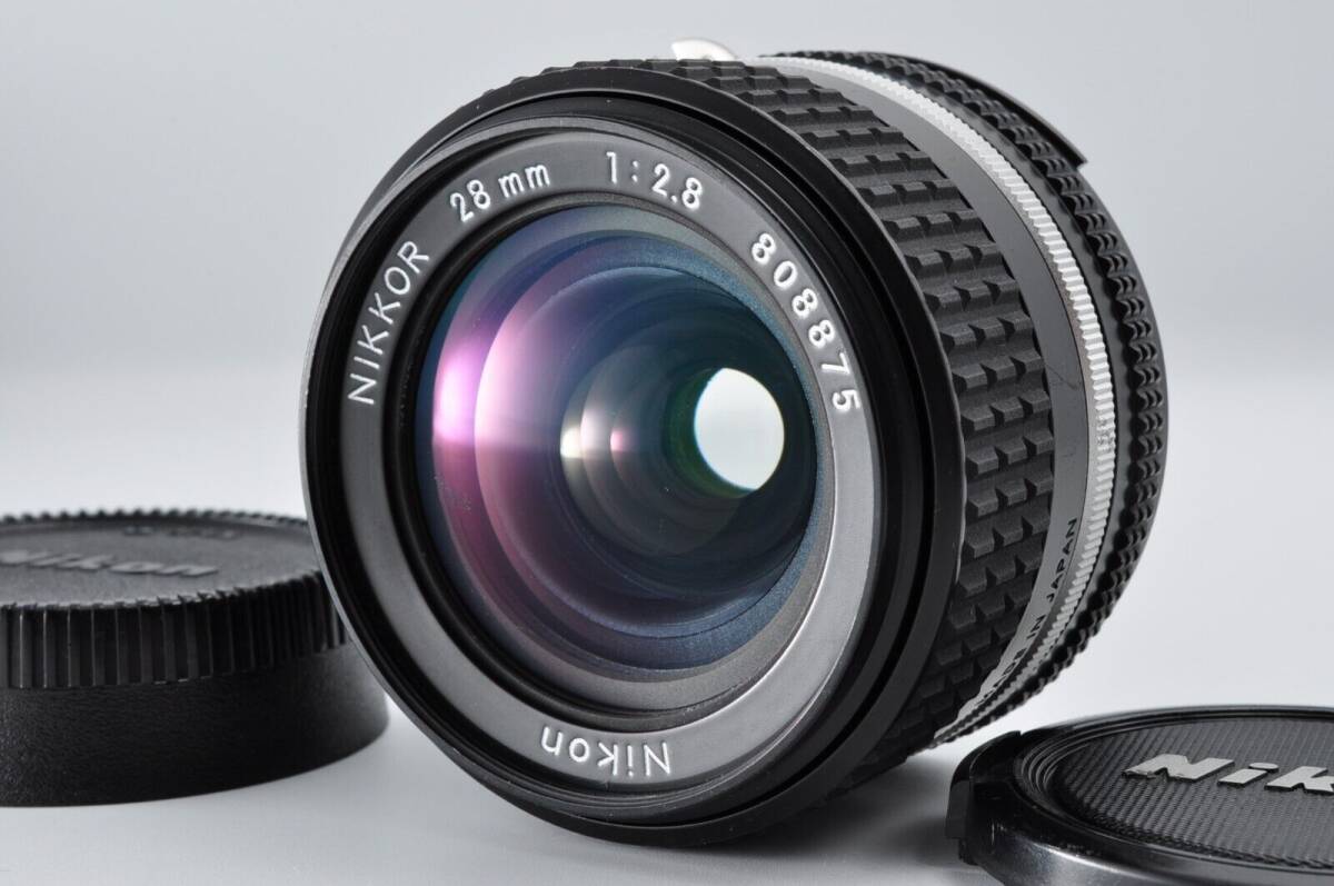 極上美品】Nikon ニコン Ai-s AIS NIKKOR 28mm F2.8 単焦点レンズ 