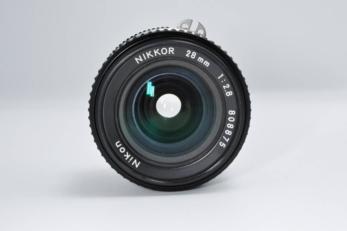 28mm❁完動品❁Nikon ニコン Nikkor 28mm F2 Ai 単焦点 - レンズ(単焦点)