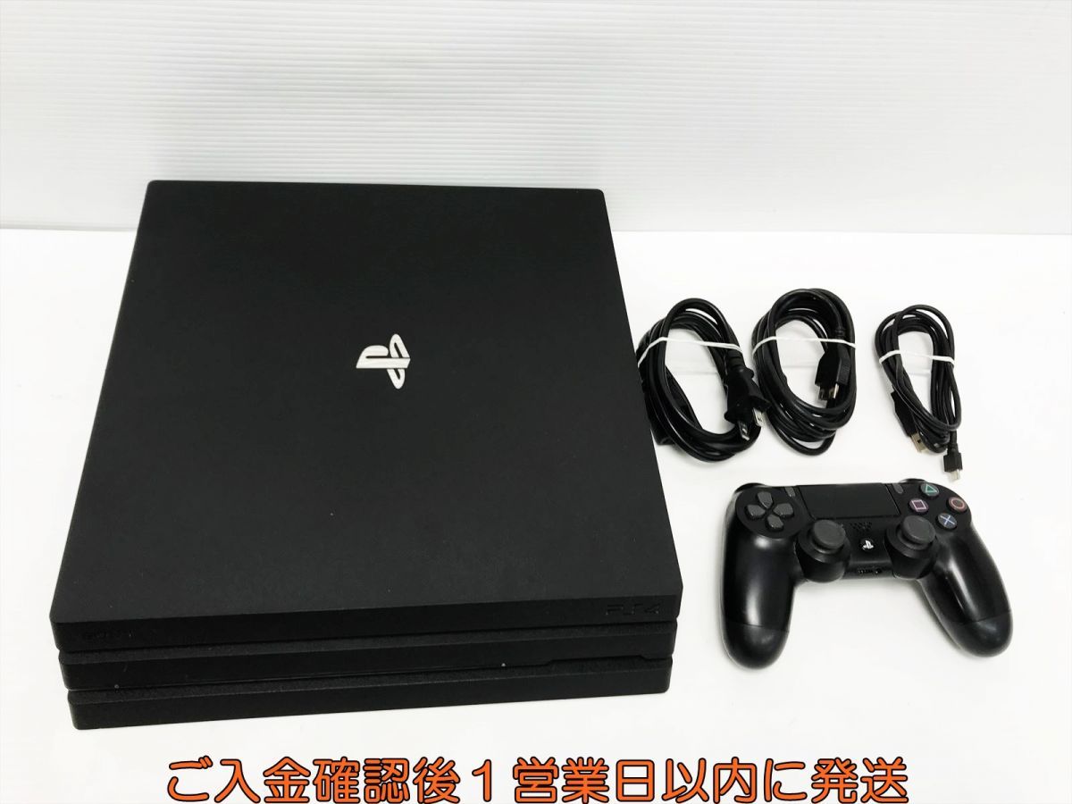 1円】PS4Pro 本体 セット 1TB ブラック SONY PlayStation4 CUH-7000B 