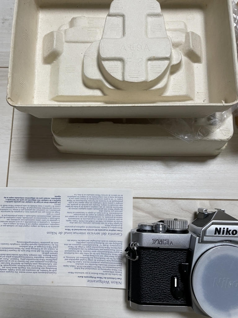 35)送料無料 1円スタート NIKON FM3A シルバー ニコン ジャンクまとめ