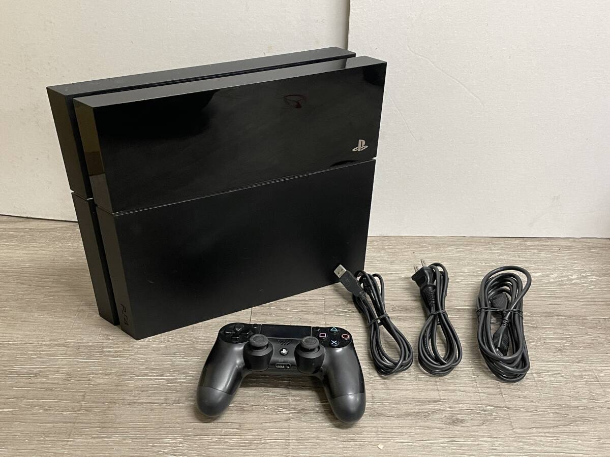 playstation4 CUH-1100 500GB ジェットブラック - 家庭用ゲーム本体