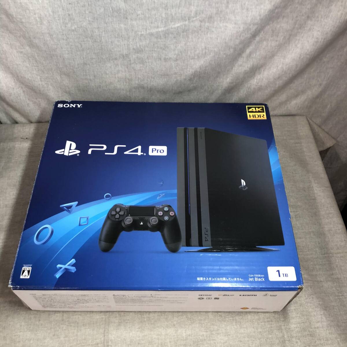 PlayStation 4 Pro ジェット・ブラック 1TB (CUH-7200BB01) /【Buyee