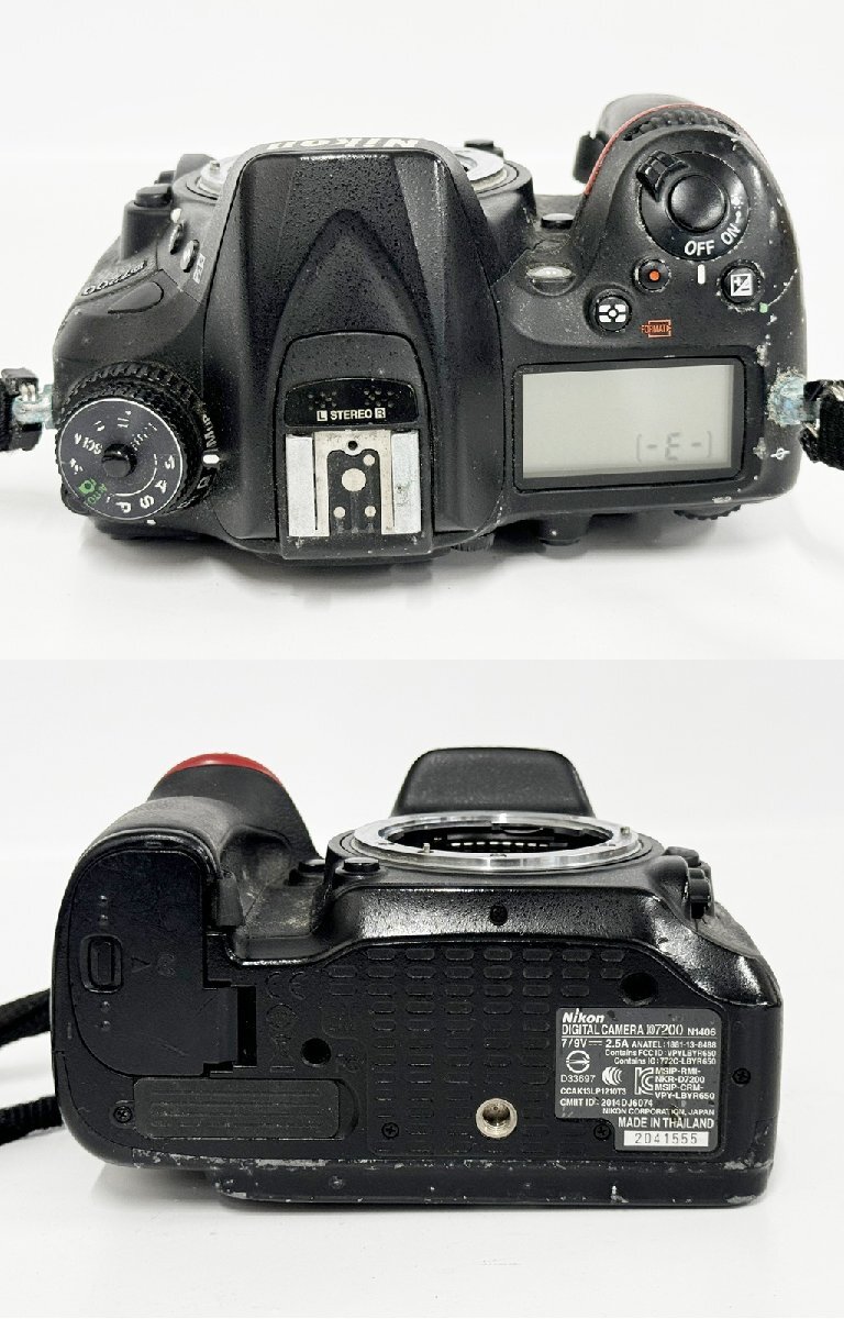 Nikon D7200ジャンク扱い（シャッターエラー） - カメラ