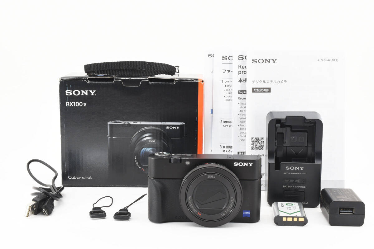 SONY DSC-RX100M5A (公式充電器・箱付き・美品・RX100M5A）ソニー