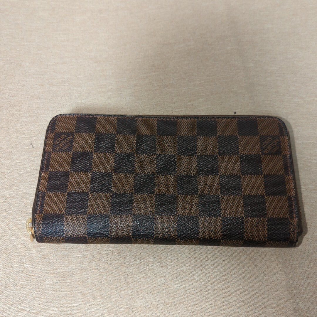 得価豊富なLOUIS VUITTON - ルイヴィトン 長財布 ダミエ N60015 エベヌ