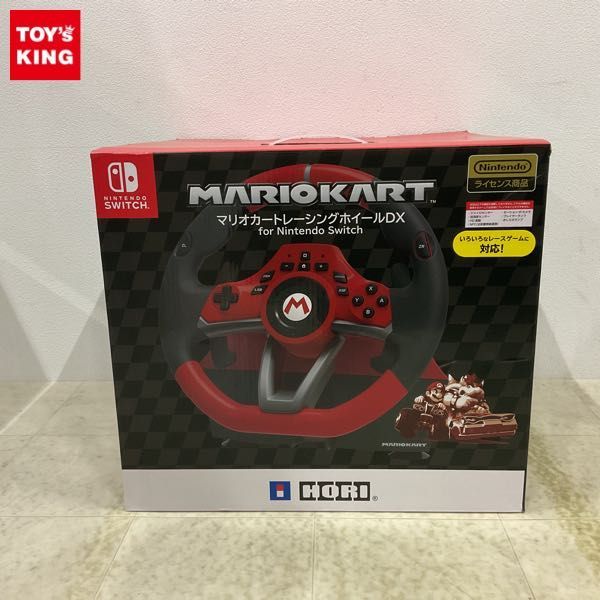 HORI マリオカートレーシングホイールDX 任天堂スイッチ-