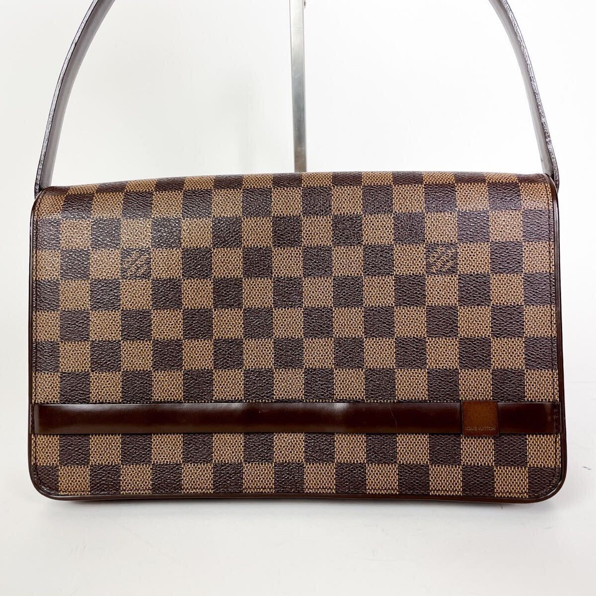 1円□美品□ LOUIS VUITTON ルイヴィトン トライベッカ ロン カレ