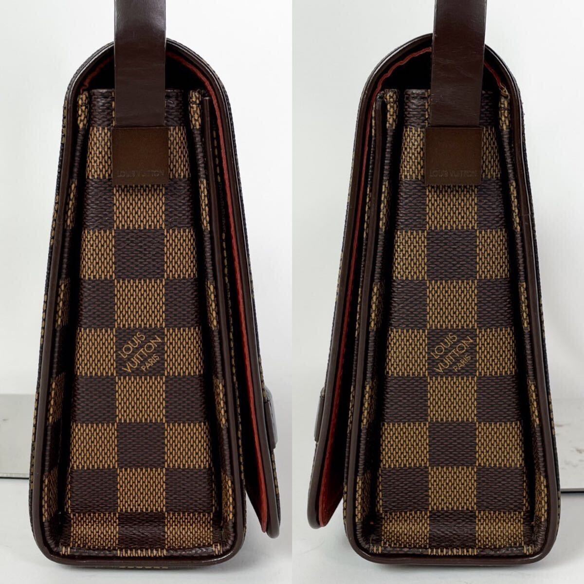 1円□美品□ LOUIS VUITTON ルイヴィトン トライベッカ ロン カレ