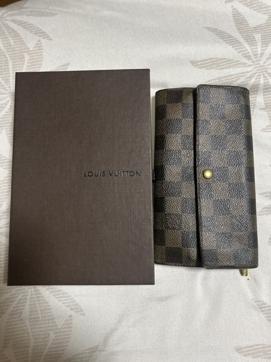 ルイヴィトン ダミエ 長財布 LOUIS VUITTON 正規店購入 ヴィンテージ