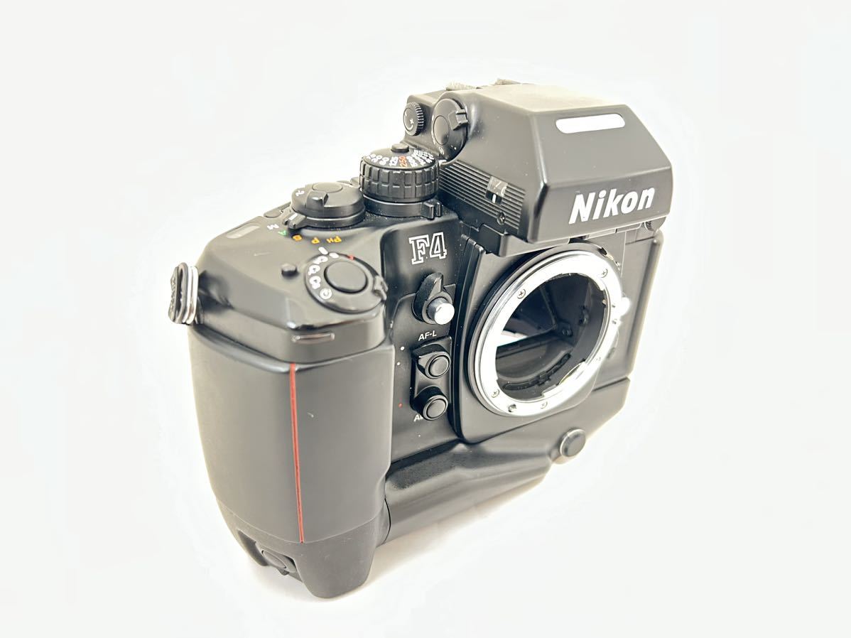 34 ☆外観美品☆Nikon ニコン F4S MB-21付 ボディ 一眼レフカメラ