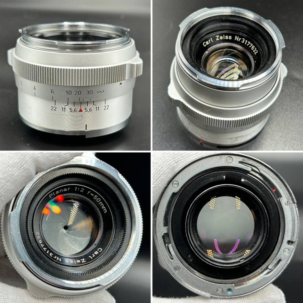 極美品 Carl Zeiss Distagon 35mm F2 Contarex コンタレックスマウント 