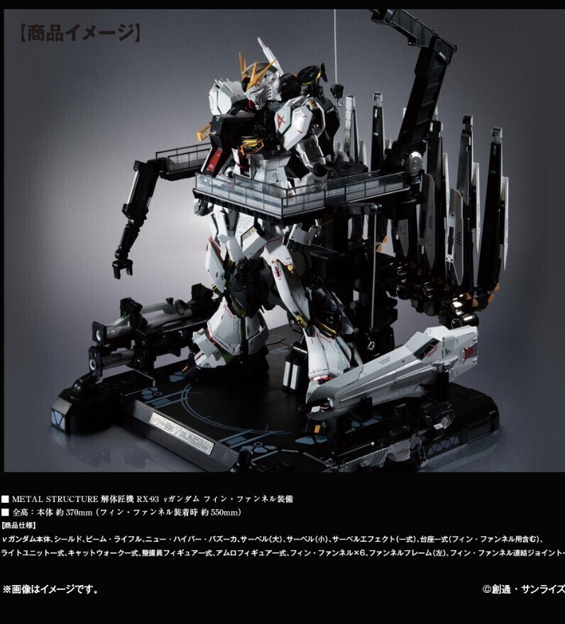 解体匠機 RX-93 νガンダム フィン・ファンネル装備 新品未開封 