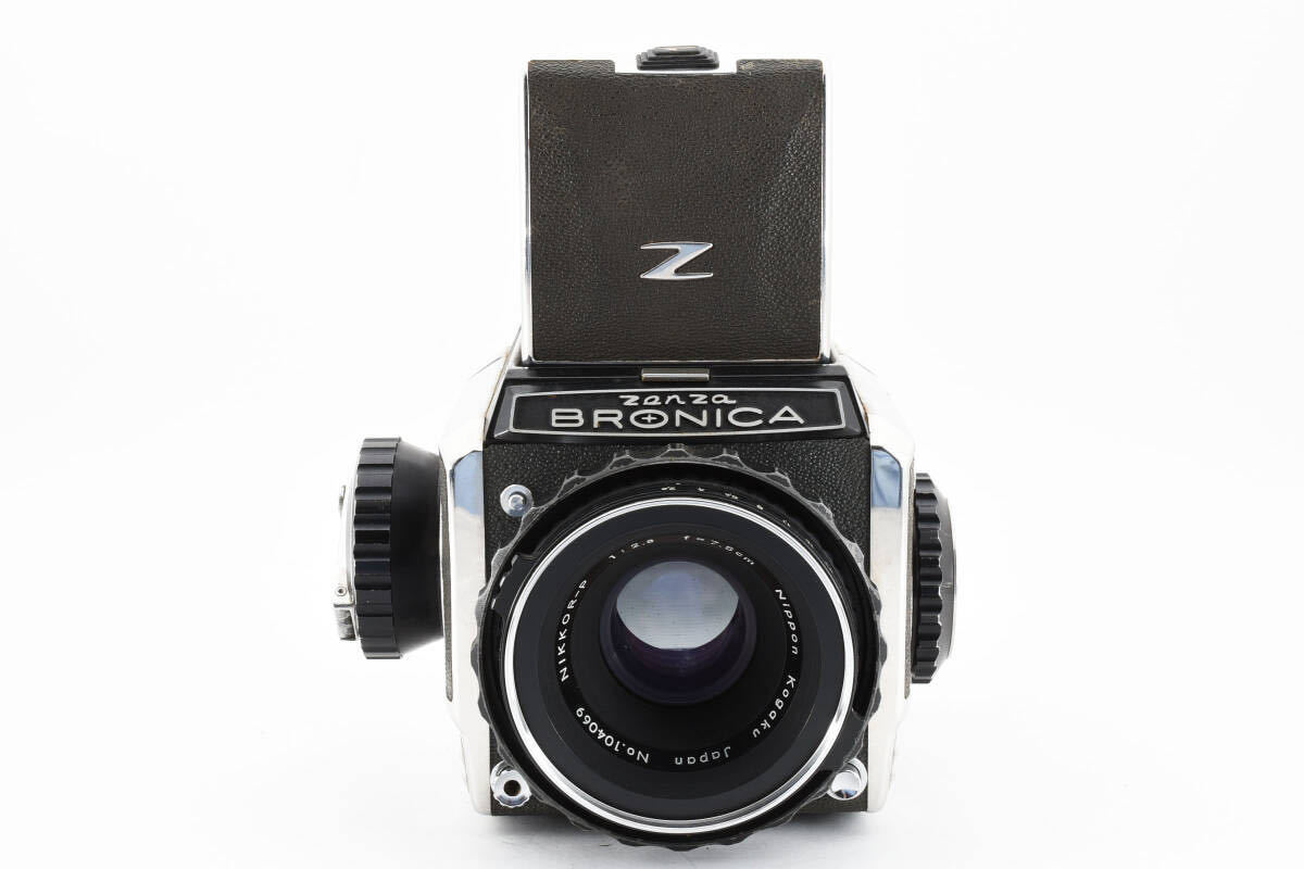 ZENZA BRONICA S2 NIKKOR-P 75mm F2.8 フィルムカメラ レンズセット