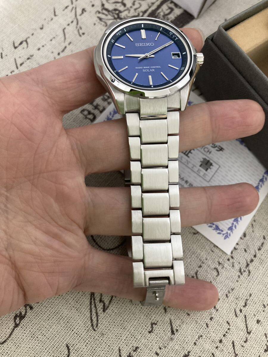 超美品！ SEIKO セイコー メンズ 電波ソーラー セレクションgs sbtm239