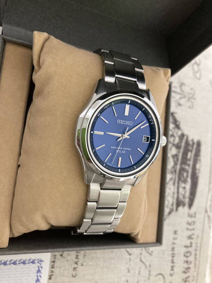 超美品！ SEIKO セイコー メンズ 電波ソーラー セレクションgs sbtm239