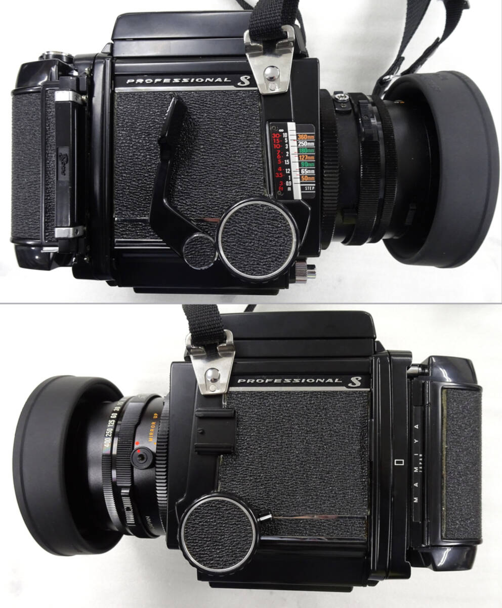 プロSDマミヤRB67 ProSD + ProS レンズ３本セット(ジャンク品あり)