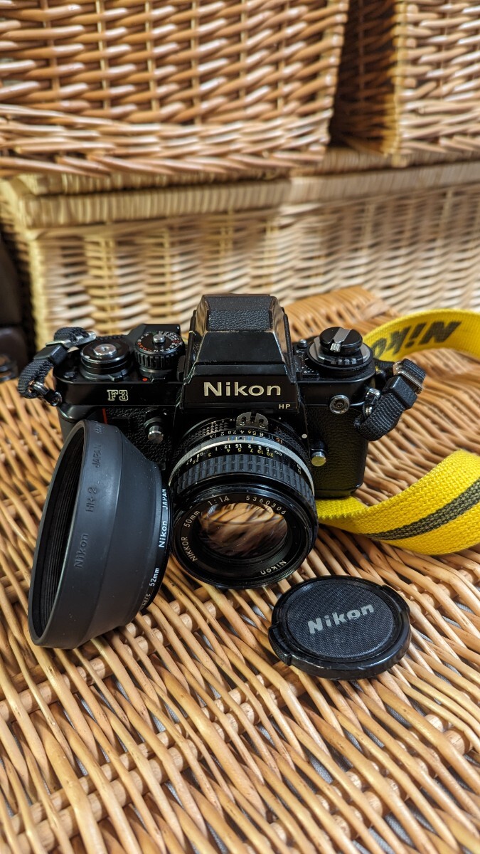 ジャンク品】Nikon ニコン フィルム一眼レフカメラ F3 HP ブラック