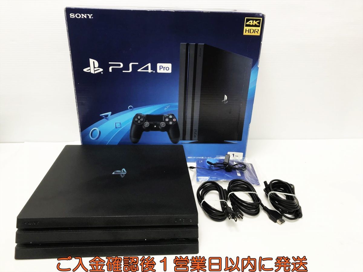 1円】PS4 Pro 本体セット1TB ブラックSONY PlayStation4 CUH-7200B