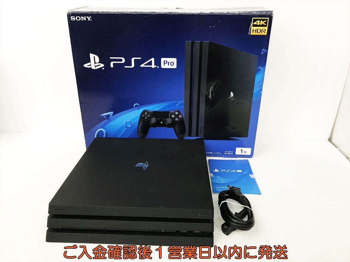 1円】PS4 Pro 本体/箱 1TB ブラック SONY PlayStation4 CUH