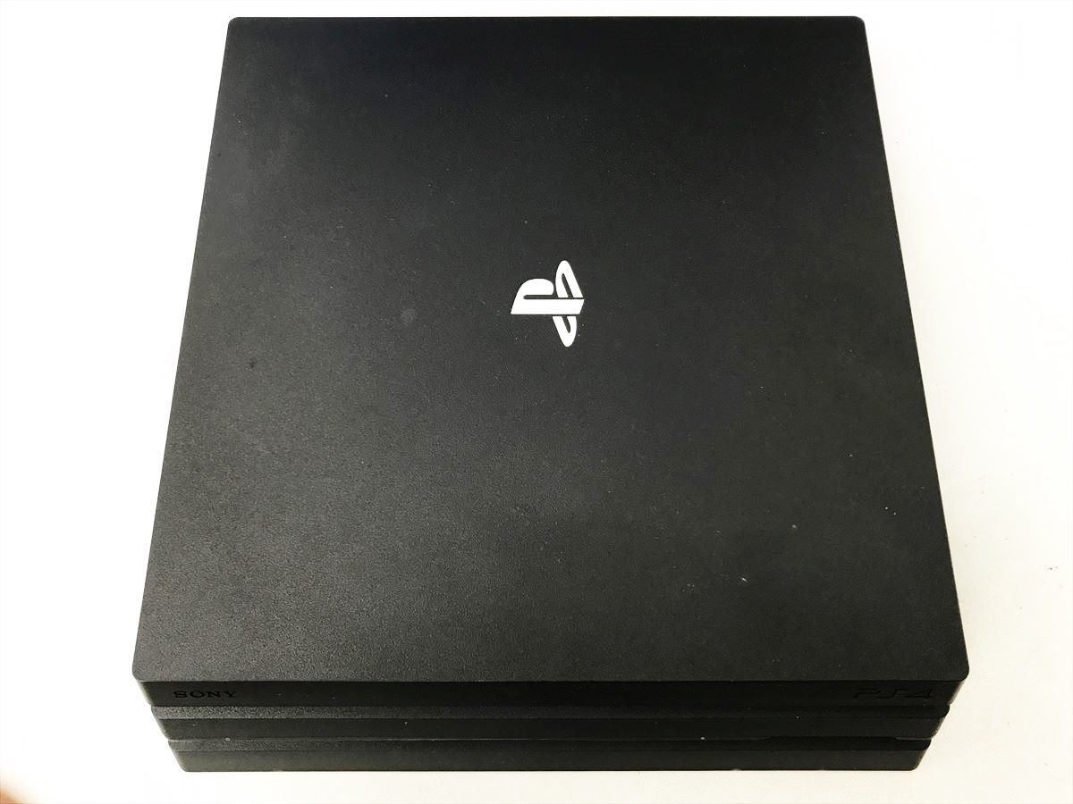 1円】PS4 Pro 本体/箱セット1TB ブラックSONY PlayStation4 CUH-7200B