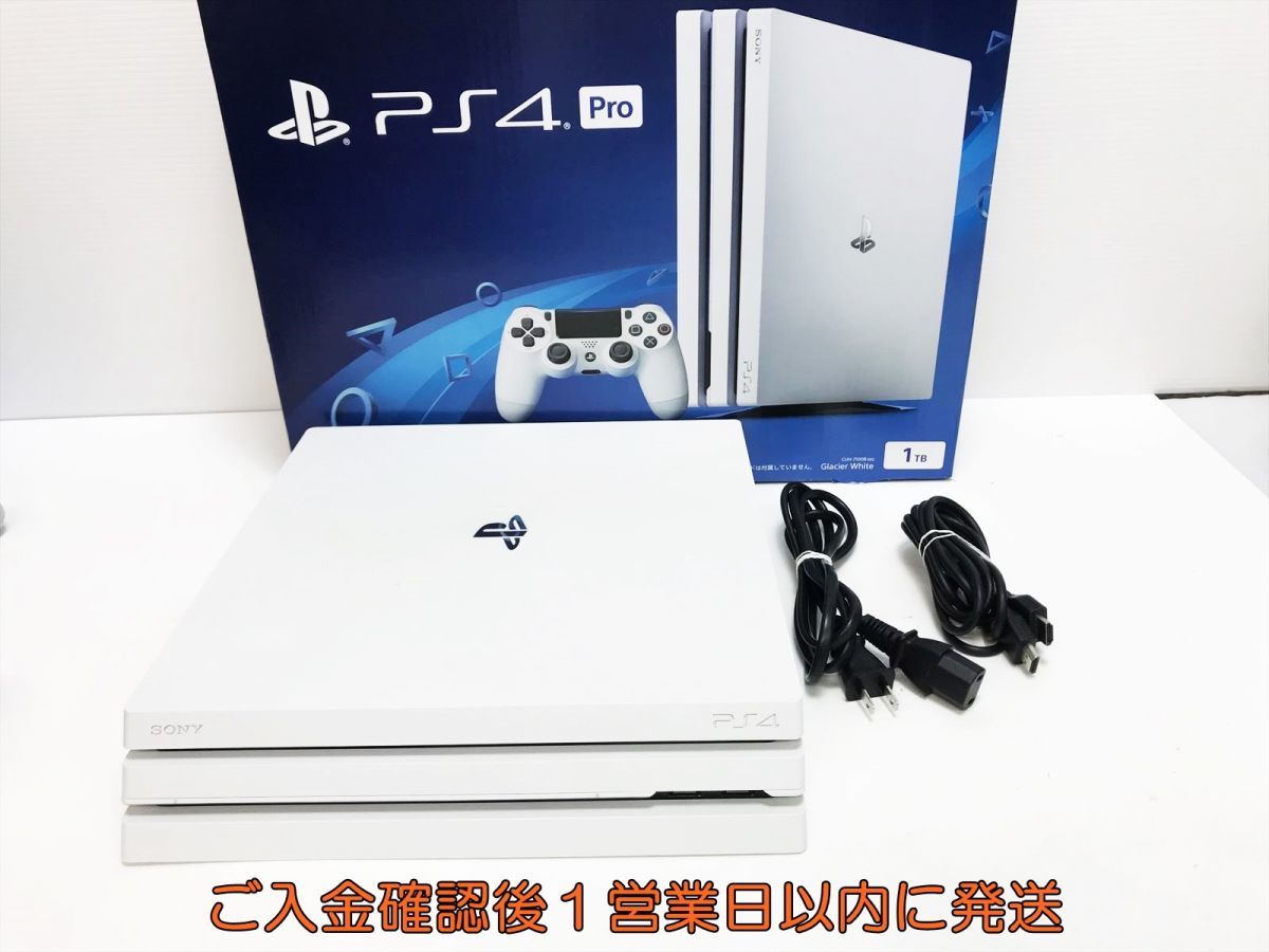 1円】PS4 Pro 本体/箱 セット CUH-7100B ブラック 1TB ゲーム機本体 