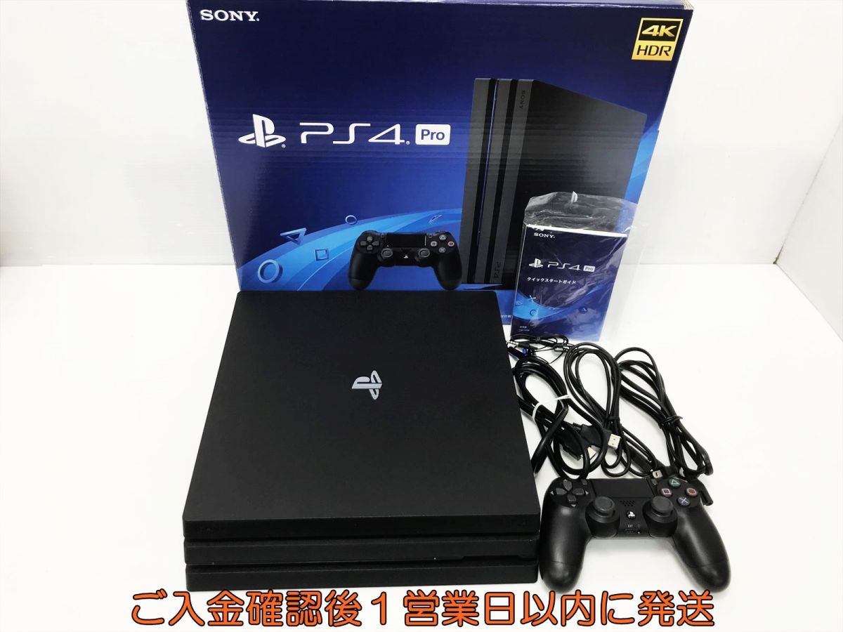 1円】PS4 Pro 本体 セット 1TB ブラック SONY PlayStation4 CUH-7200B