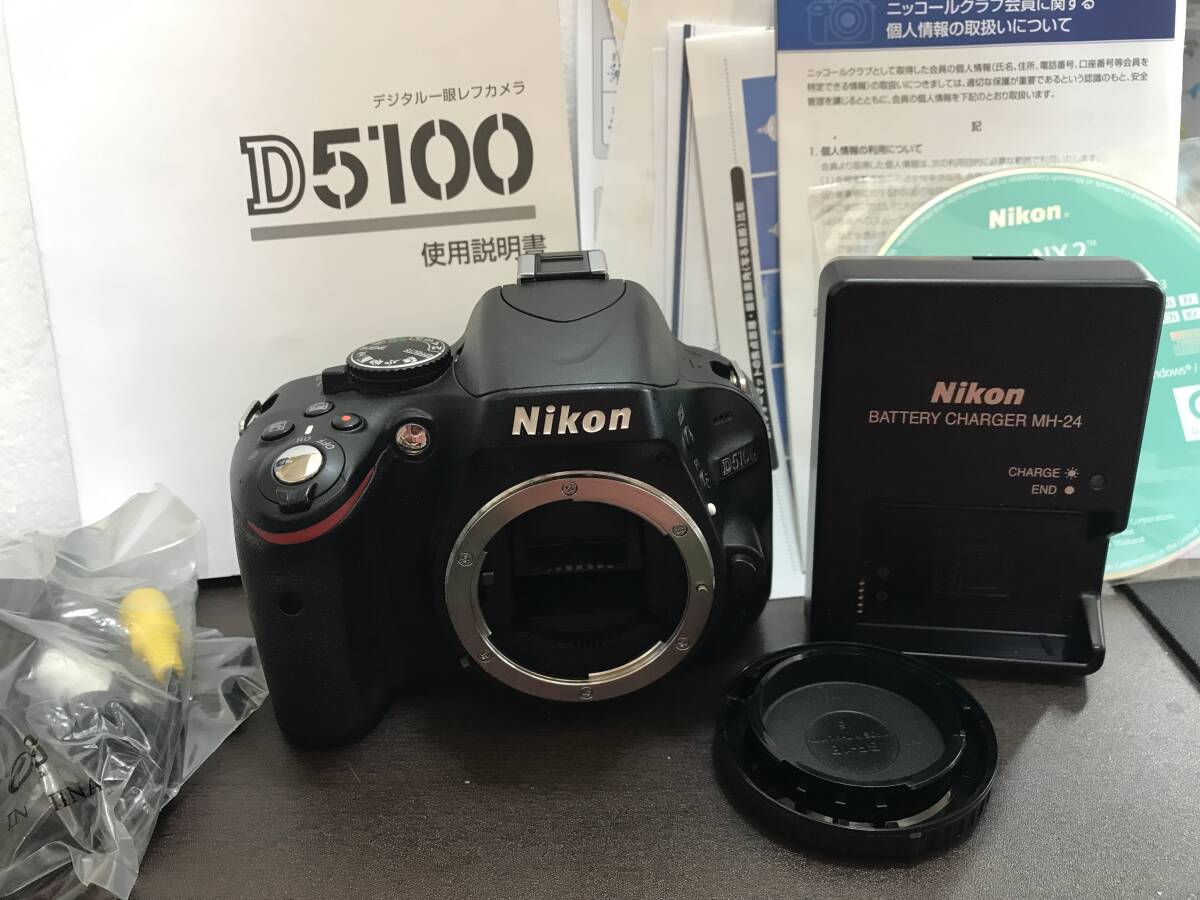 1円 Nikon D5100 デジタル一眼レフ デジタルカメラ ボディ /【Buyee