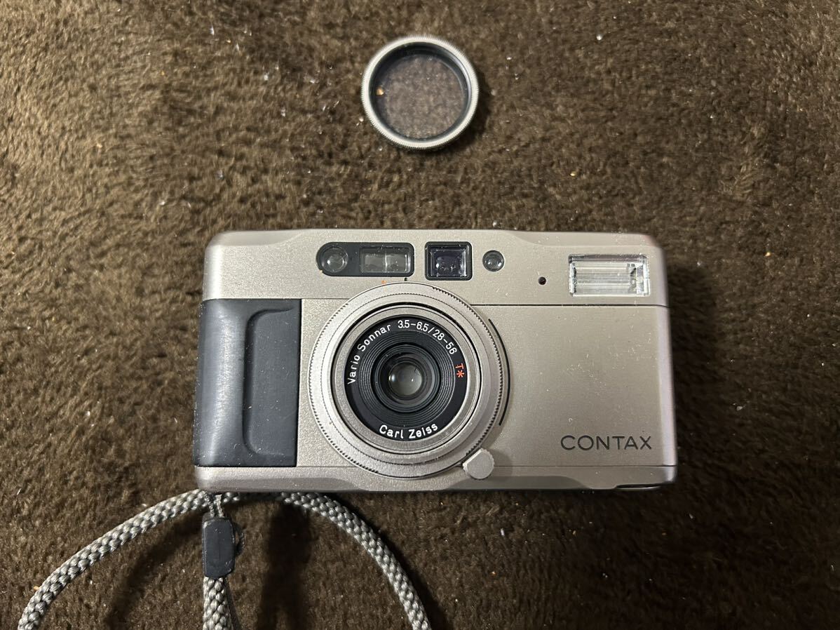 CONTAX TVS Carl Zeiss 3.5-6.5/28-56 コンパクトフィルムカメラ ...