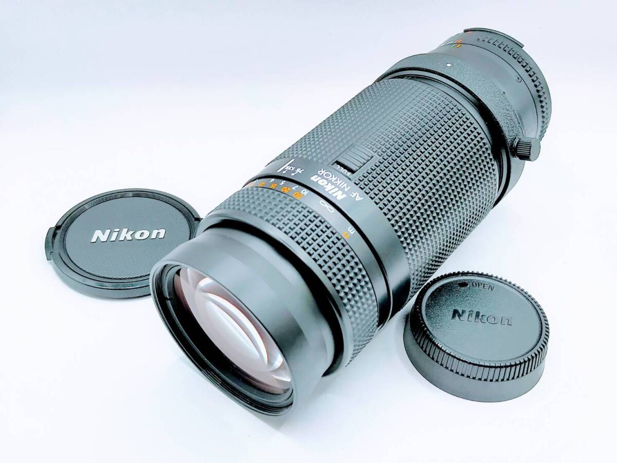 激安売上 美品 Nikon ニコン AF NIKKOR 75-300mm F4.5-5.6 - カメラ