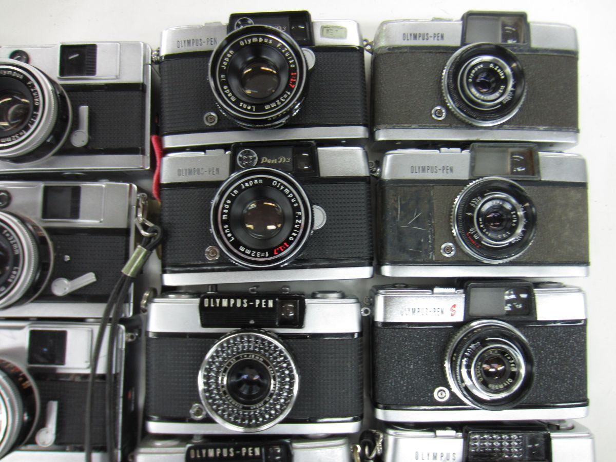 4736K)ジャンクOLYMPUSオリンパス 35DC 35ED PEN-D OLYMPUS-PEN EE-3