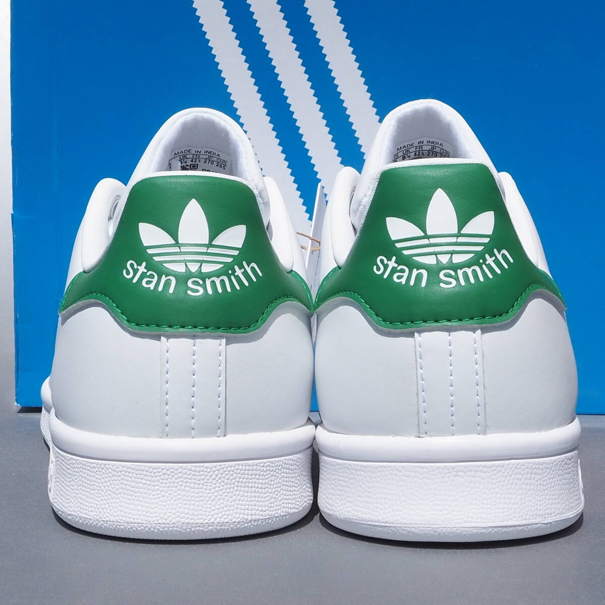 デッド!! 27cm 新品 2022年 adidas STAN SMITH スタンスミス 白ｘ緑 合