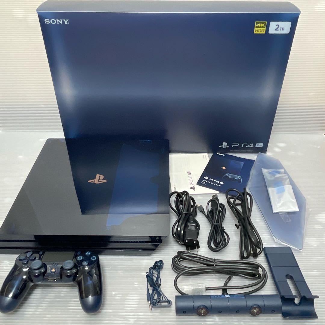 SONY PlayStation4 Pro 500 Million Limited Edition PS4 2TB【動作