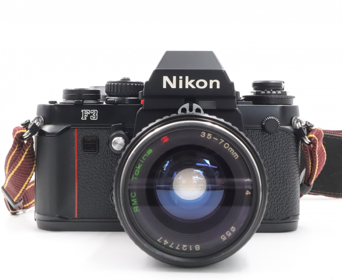 ト長】Nikon F3 ニコン アイレベル ブラックボディ 一眼レフ フィルム