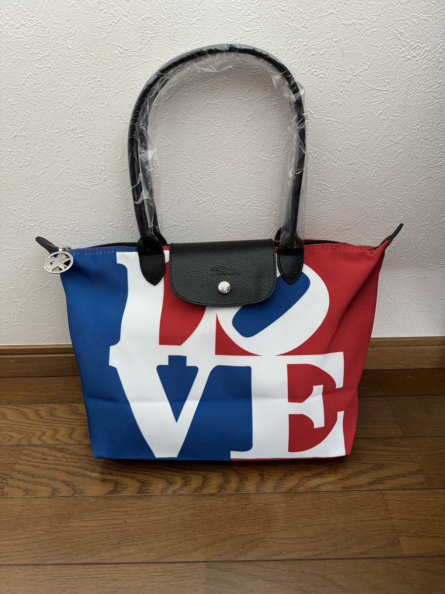 新品】ロンシャン LONGCHAMP X ロバート・インディアナ M ショッピング