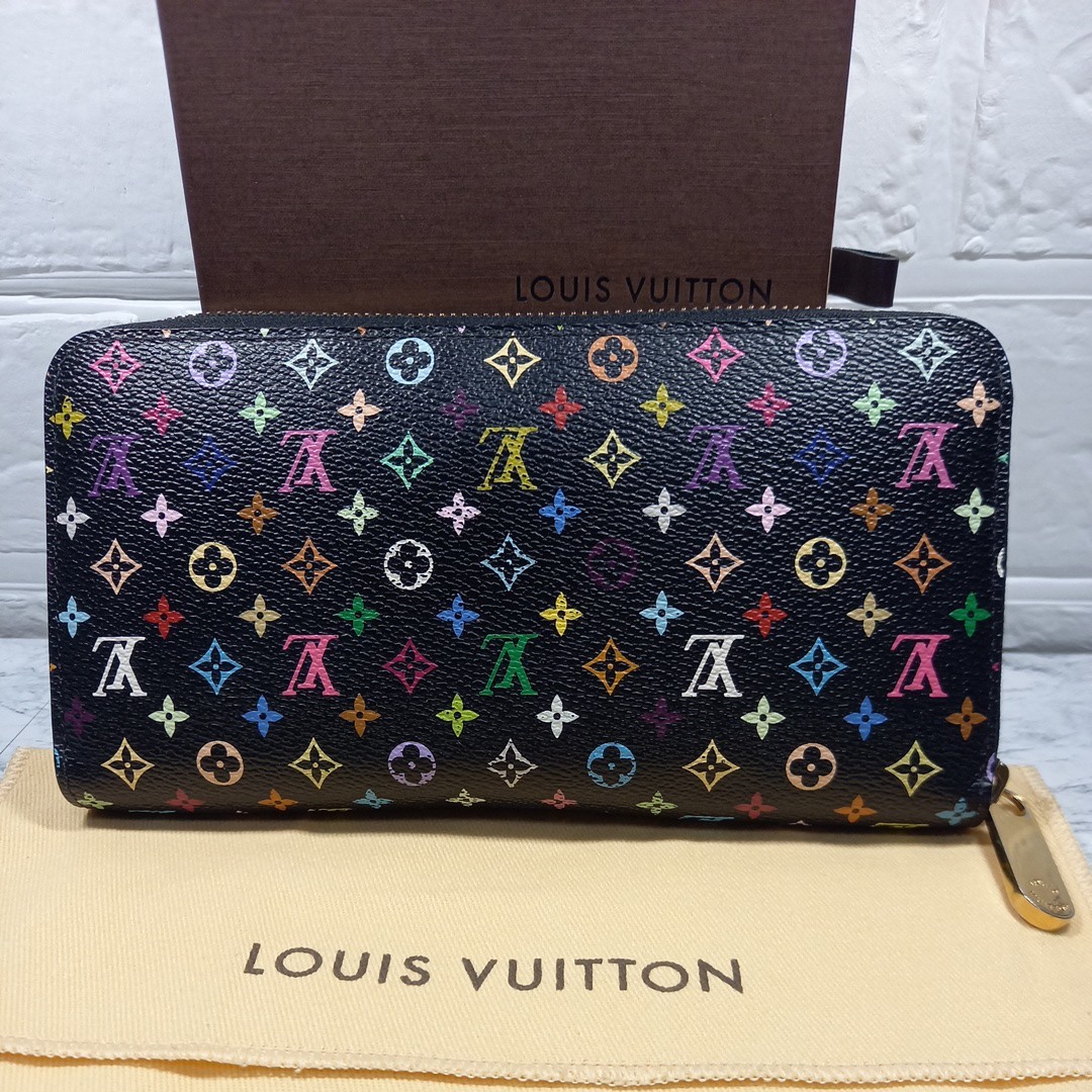 LOUIS VUITTON ルイヴィトン モノグラム マルチカラー ジッピー