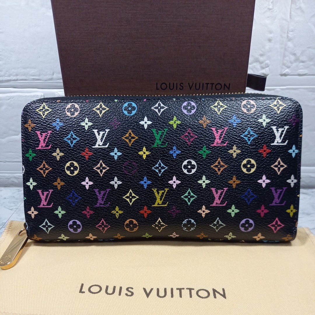 LOUIS VUITTON ルイヴィトン モノグラム マルチカラー ジッピー