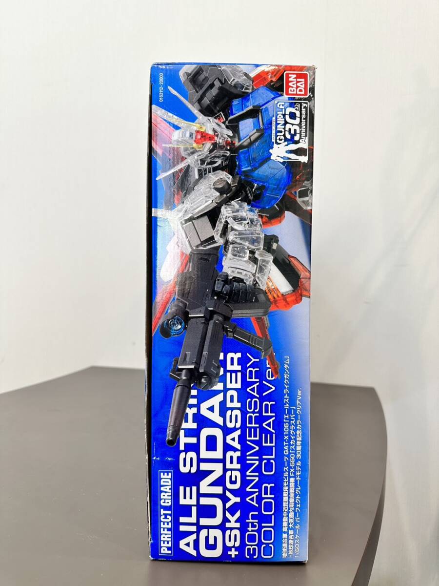 購入半額PG 1/60 GAT-X105 エールストライクガンダム+FX-550 スカイグラスパー 30周年記念カラークリアVer. 機動戦士ガンダムSEED プラモデル 機動戦士ガンダムSEED