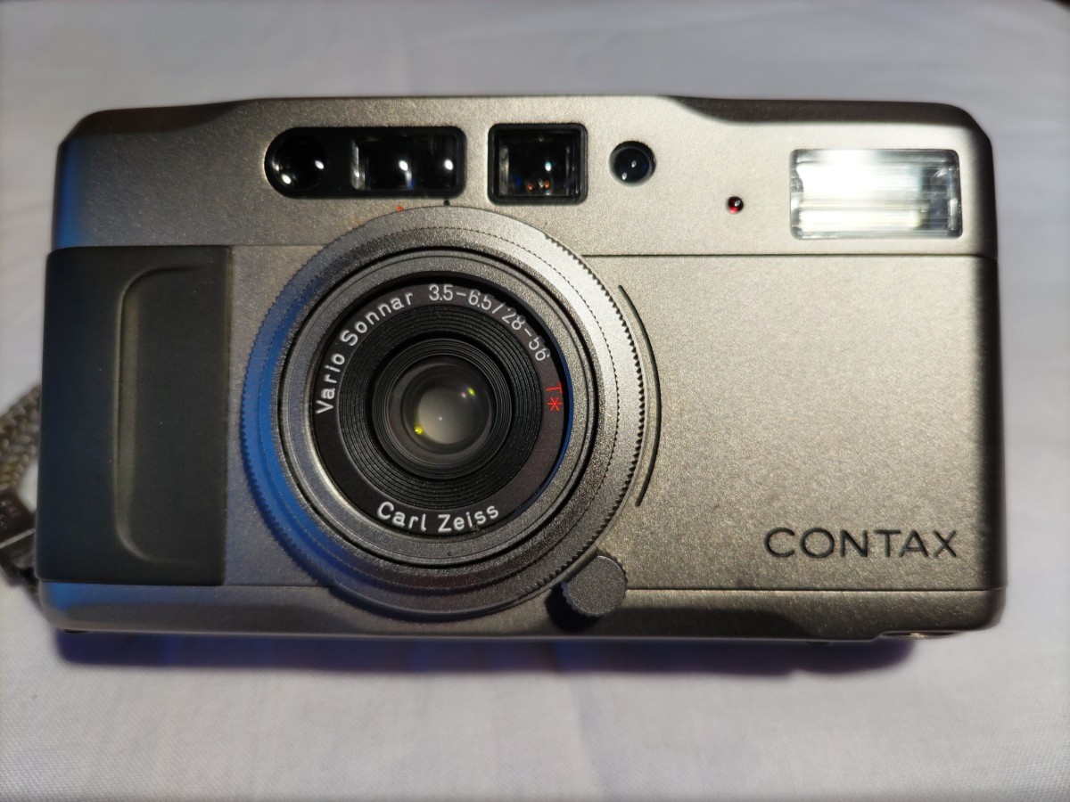 CONTAX TVS コンタックス コンパクトフィルムカメラ 純正メタルフード