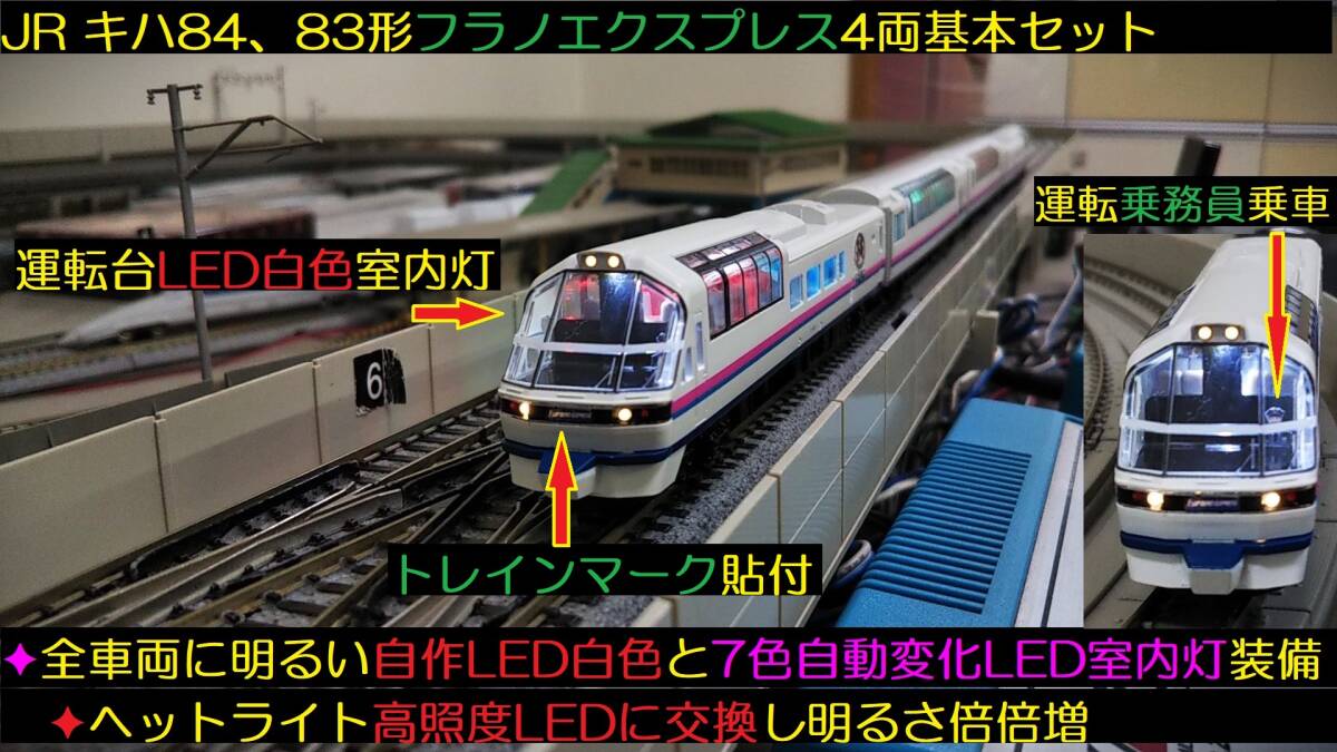 TOMIX 92042 JRキハ84、83形フラノエクスプレス - 鉄道模型