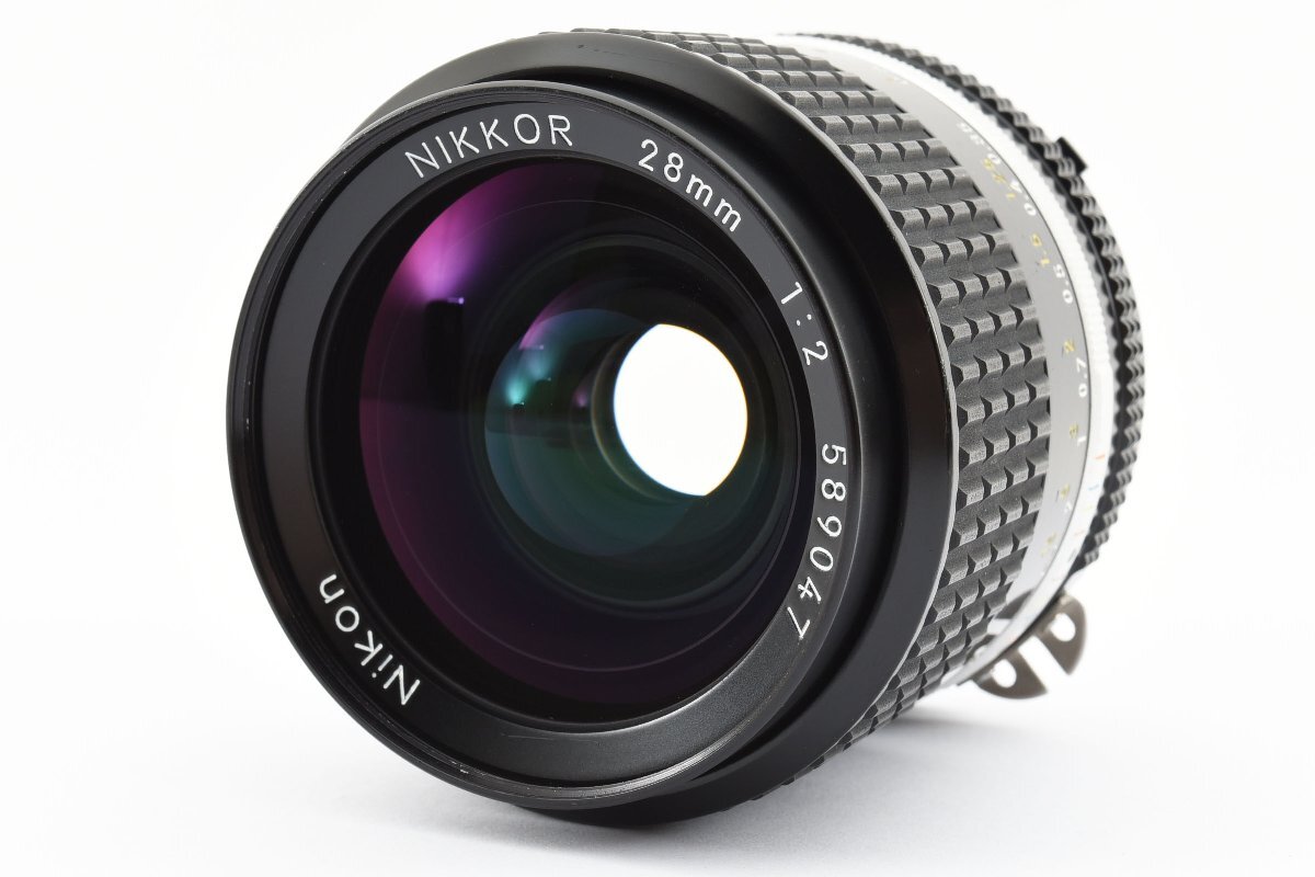 美品】ニコン Nikon Ai-s Nikkor 28mm f/2 大口径 高級 広角 単焦点 