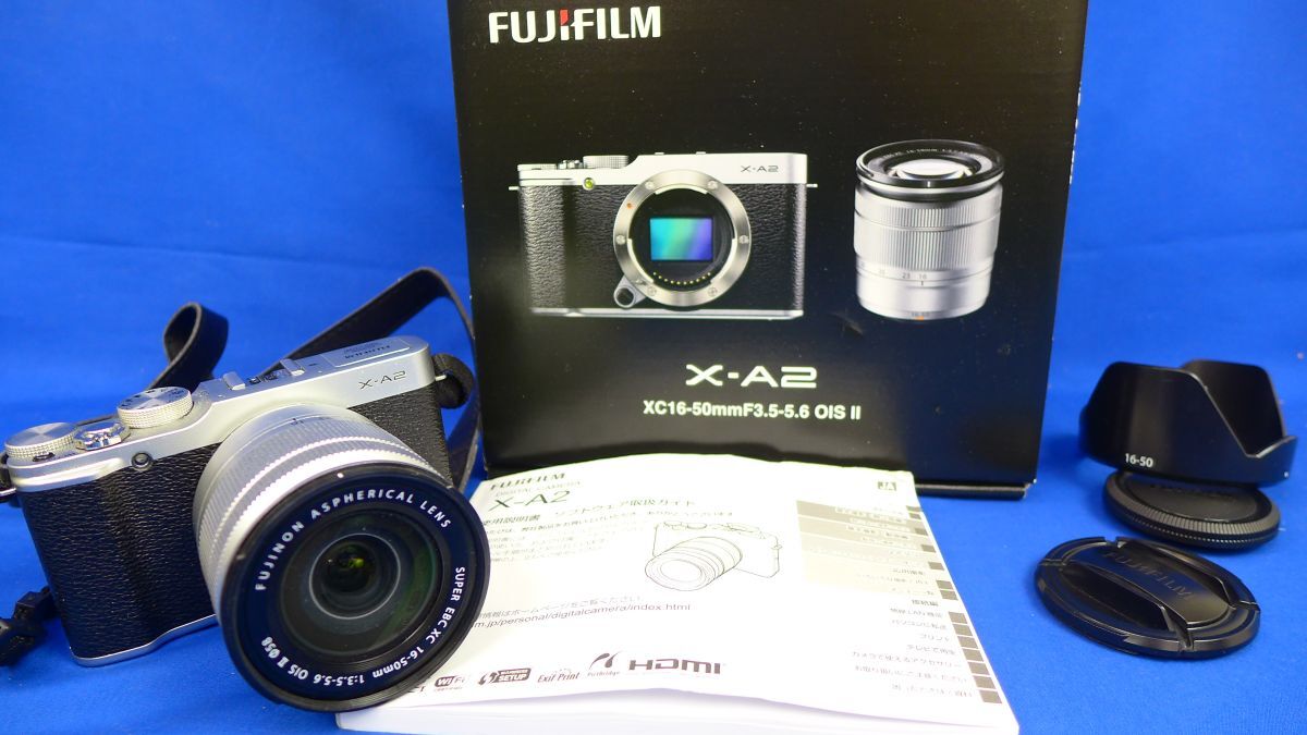 梱佐S6956○【動作確認済】FUJIFILM X-A2/XC16-50mm F3.5-5.6 OIS II