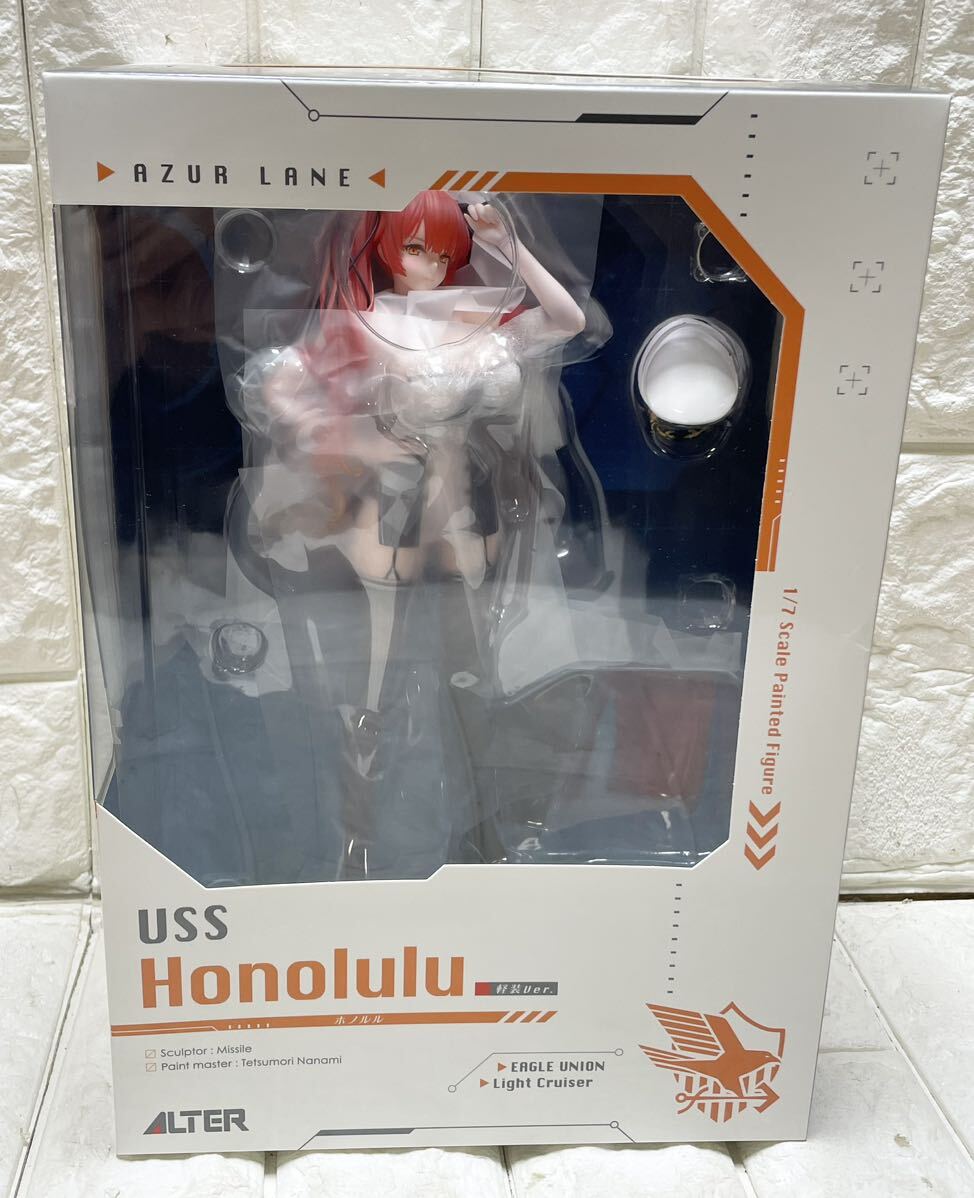 希少！ 未使用☆ 未開封☆ ALTER AZUR LANE USS Honolulu 軽装Ver. 1/7