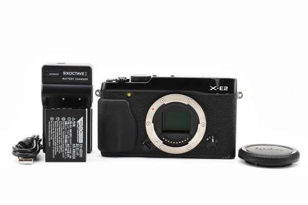 並品 フジフィルム FUJIFILM X-E2 ボディ ブラック デジタルカメラ ミラーレス一眼 富士フィルム #3936 /【Buyee ...