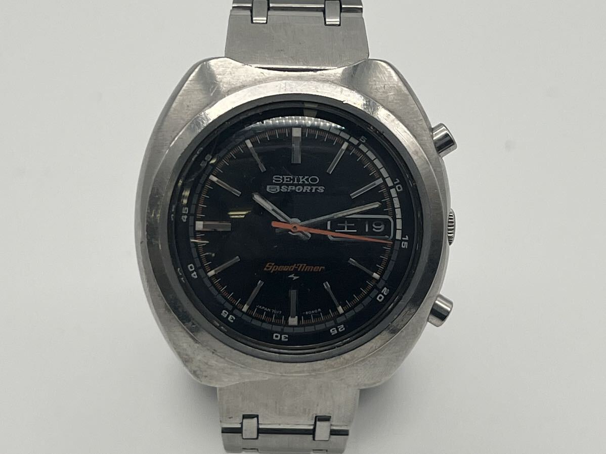 C2KN6 稼動 SEIKO 5 SPORTS SPEEDTIMER セイコー ファイブ スポーツ