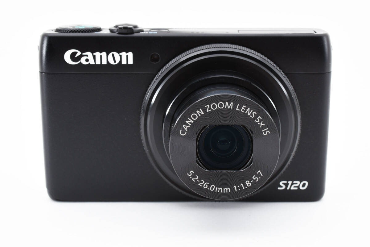 絶品】 Canon S120（黒） PowerShot コンパクトデジタルカメラ ...