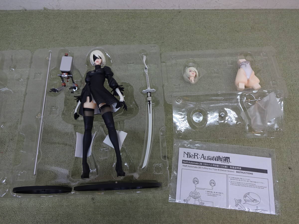 091-F35) 中古品 NieR: Automata 2B(ヨルハ二号B型) DX版 フィギュア